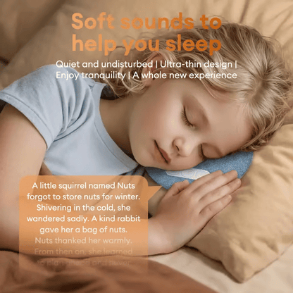 🔥49% OFF🔥 - S1 Ultra-Thin Bluetooth Pillow Speaker with Bluetooth 6.0 - Bone Conduction Technology