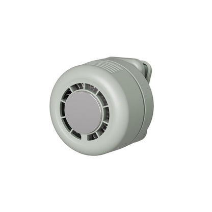 Clip-On Bladeless Mini Fan – Hands-Free Cooling, 360° Adjustable & 3-Speed USB Rechargeable