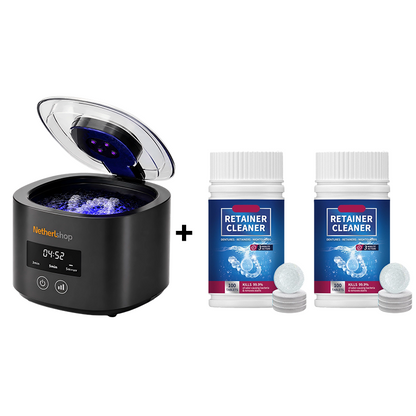 ❄️Zomerfresh 50% Korting!🦷Denture Dome Ultrasone UV-C Reiniger – Voor een Frisser, Schoner Kunstgebit in Slechts 5 Minuten
