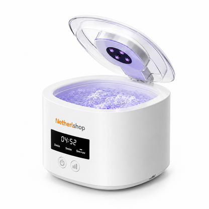 ❄️Zomerfresh 50% Korting!🦷Denture Dome Ultrasone UV-C Reiniger – Voor een Frisser, Schoner Kunstgebit in Slechts 5 Minuten