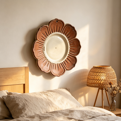 Bohemian Vintage Petal Ceramic Wall Tray