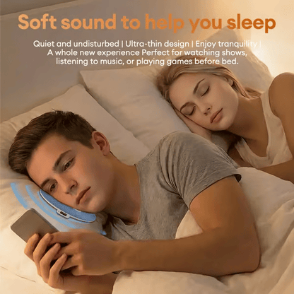 🔥49% OFF🔥 - S1 Ultra-Thin Bluetooth Pillow Speaker with Bluetooth 6.0 - Bone Conduction Technology