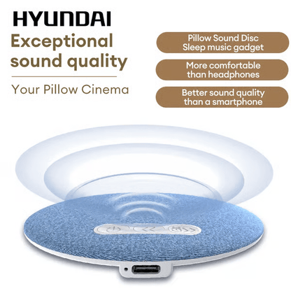 🔥49% OFF🔥 - S1 Ultra-Thin Bluetooth Pillow Speaker with Bluetooth 6.0 - Bone Conduction Technology