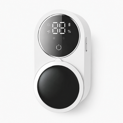 Dual Compartment Automatic Toothbrush Sanitizer