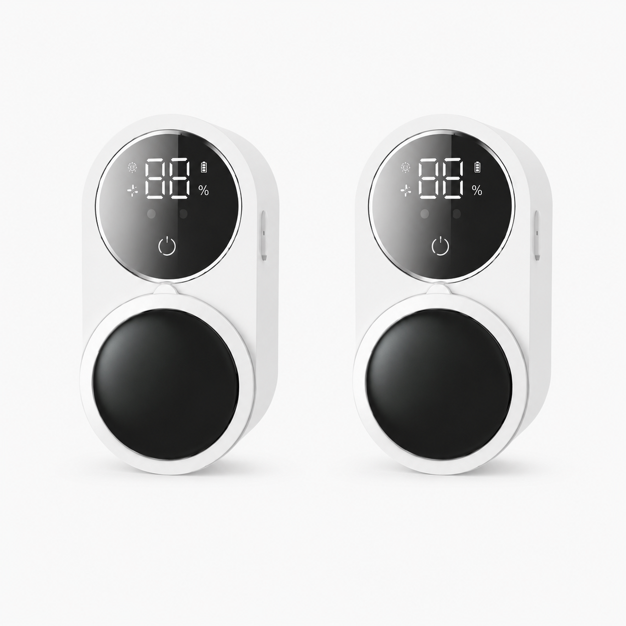Dual Compartment Automatic Toothbrush Sanitizer