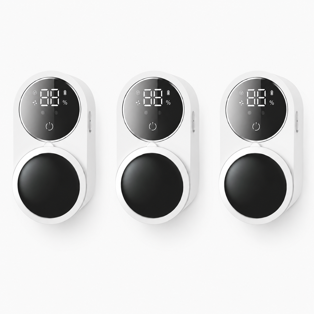 Dual Compartment Automatic Toothbrush Sanitizer