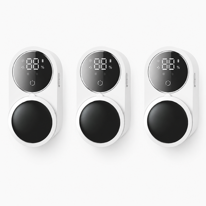 Dual Compartment Automatic Toothbrush Sanitizer