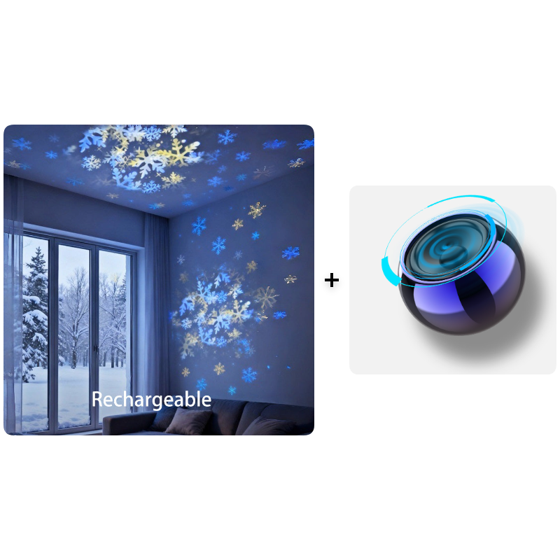 Dynamic rotating LED light projector