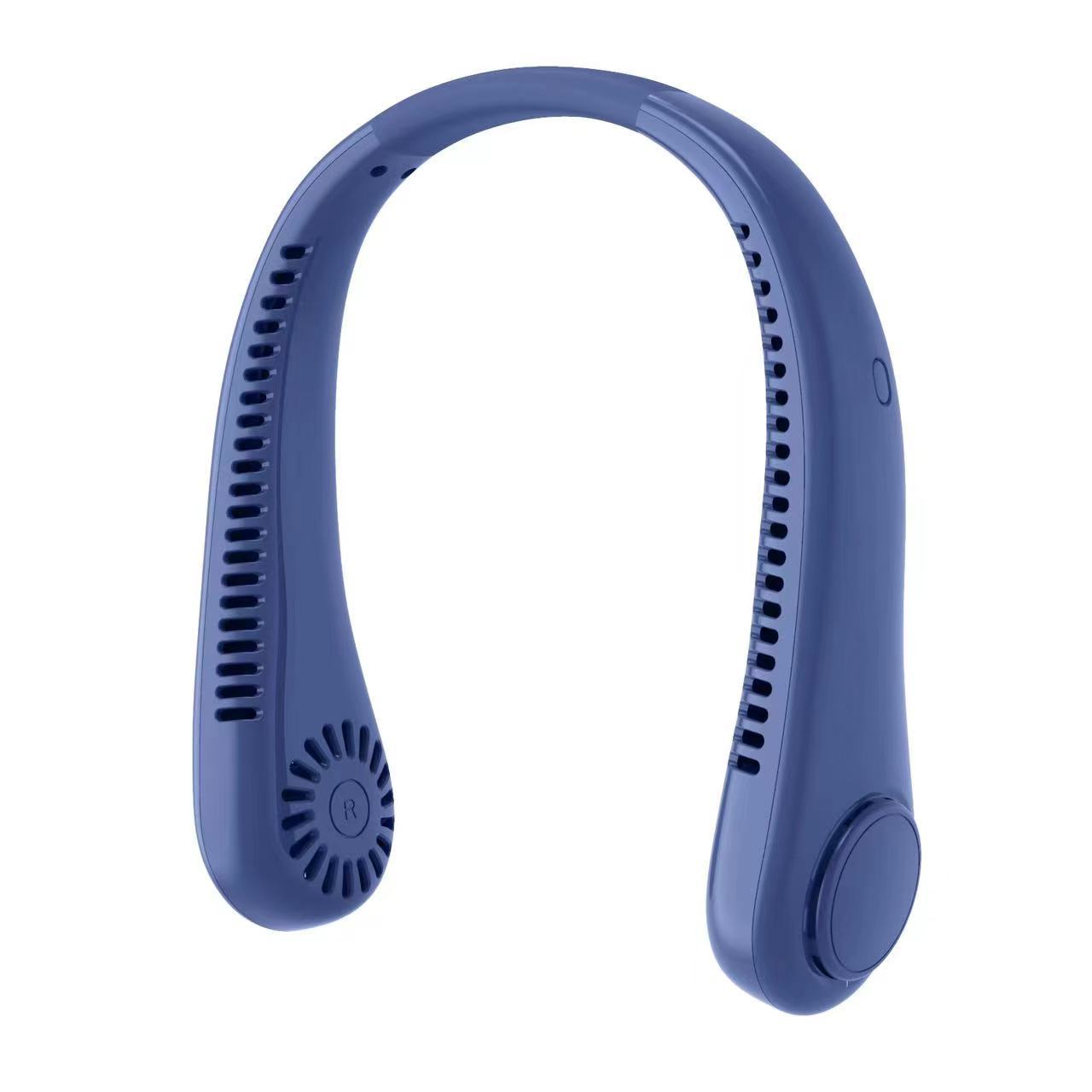 ❄️ Wearable Neck Fan – Bladeless Hands-Free Cooling Fan with USB Rechargeable & Quiet Airflow