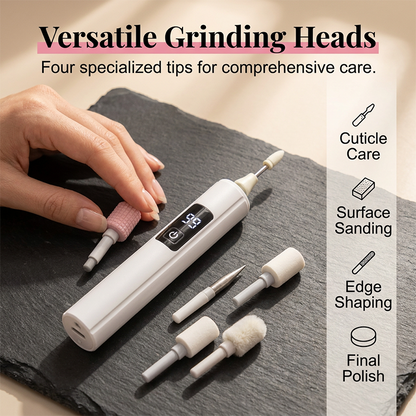 🥳2026 HOT SALE🥳💞50K+ SOLD!💅✨ 50% OFF! Nectavira® Professional Electric Nail Polisher – Smooths thick nails, 99-speed display. Multiple heads for shaping & buffing. Salon at home! 🌟💎