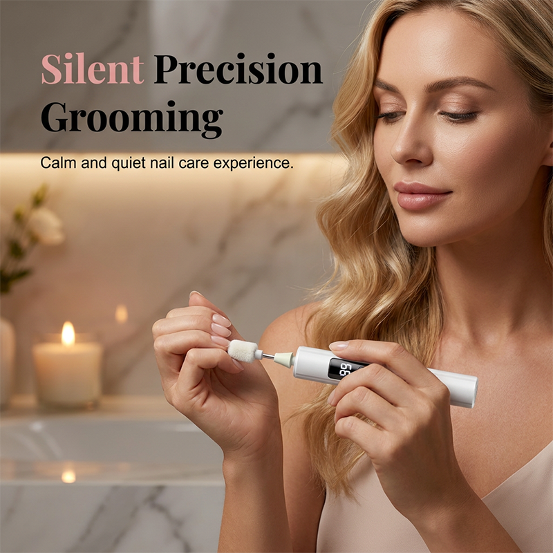🥳2026 HOT SALE🥳💞50K+ SOLD!💅✨ 50% OFF! Nectavira® Professional Electric Nail Polisher – Smooths thick nails, 99-speed display. Multiple heads for shaping & buffing. Salon at home! 🌟💎