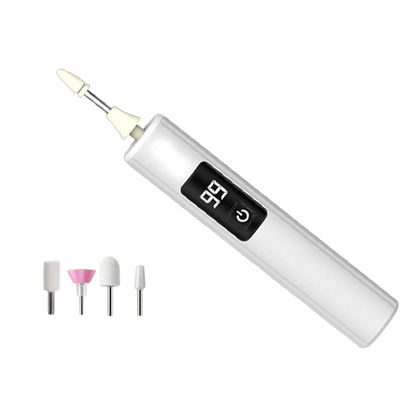 🥳2026 HOT SALE🥳💞50K+ SOLD!💅✨ 50% OFF! Nectavira® Professional Electric Nail Polisher – Smooths thick nails, 99-speed display. Multiple heads for shaping & buffing. Salon at home! 🌟💎
